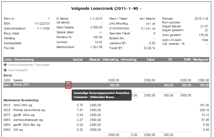 Digitale salarisstrook